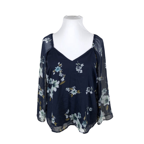 Unisex Zizzi - Blouse, size 42 - Blue ()