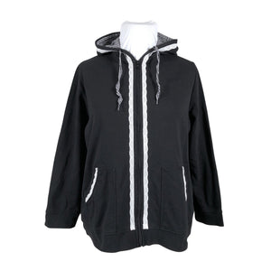 Unisex Ulla Popken - Hoodie, size 46 - Black (1)