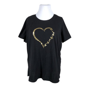 Unisex Zizzi - T-shirt, size 46 - Black (1)