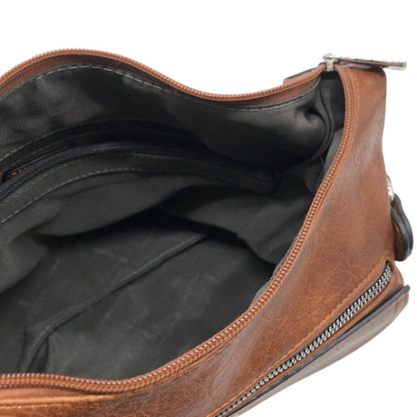 Unisex David Jones - Shoulder bag, size Midi - Brown (2)