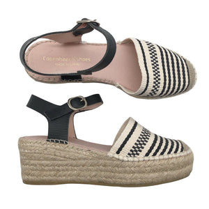 Unisex Copenhagen shoes - Wedge sandals, size 39 - Blue (1)