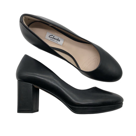 Unisex Clarks - High heels, size 37 - Black ()