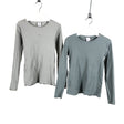 Unisex Lindex - Tricot shirt, size 128 - 134 - Gray ()