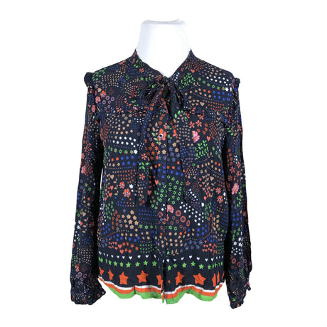 Unisex Emily Van Den Bergh - Short-sleeved blouse, size 42 - Blue ()