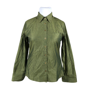 Unisex Sand - Collared shirt, size 42 - Green (1)