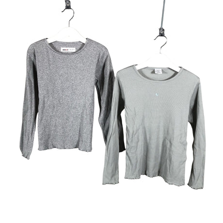 Unisex Lindex - Tricot shirt, size 122 - 128 - Gray ()