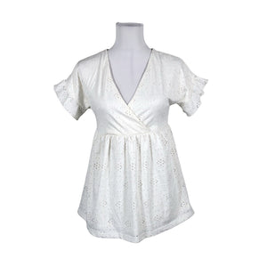 Unisex Mama Licious - T-shirt, size 36 - White (1)