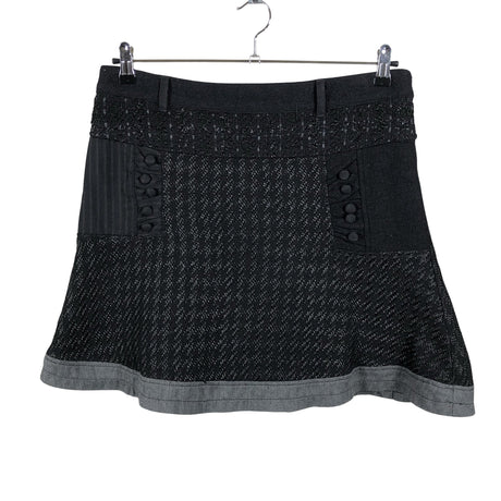 Unisex Desigual - Fabric skirt, size 42 - Black ()
