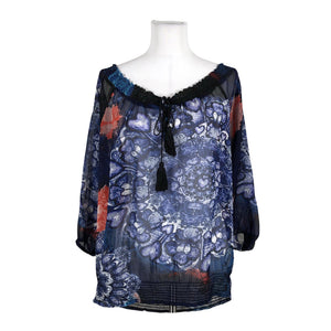 Unisex Desigual - Blouse, size 40 - Blue (1)