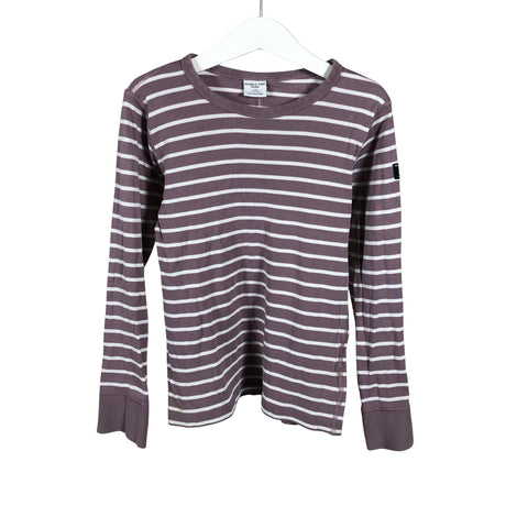 Unisex Polarn O. Pyret - Tricot shirt, size 122 - 128 - Violet ()