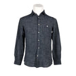 Unisex Knowledge Cotton Apparel - Collared shirt, size S - Blue ()