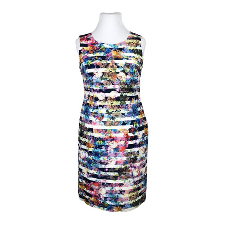 Unisex Mosaic - Sheath dress, size 44 - Blue ()