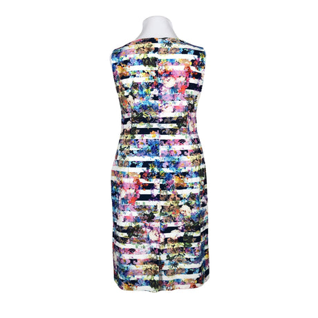 Unisex Mosaic - Sheath dress, size 44 - Blue (2)