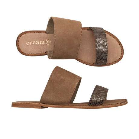 Unisex Cream - Sandals, size 41 - Beige ()