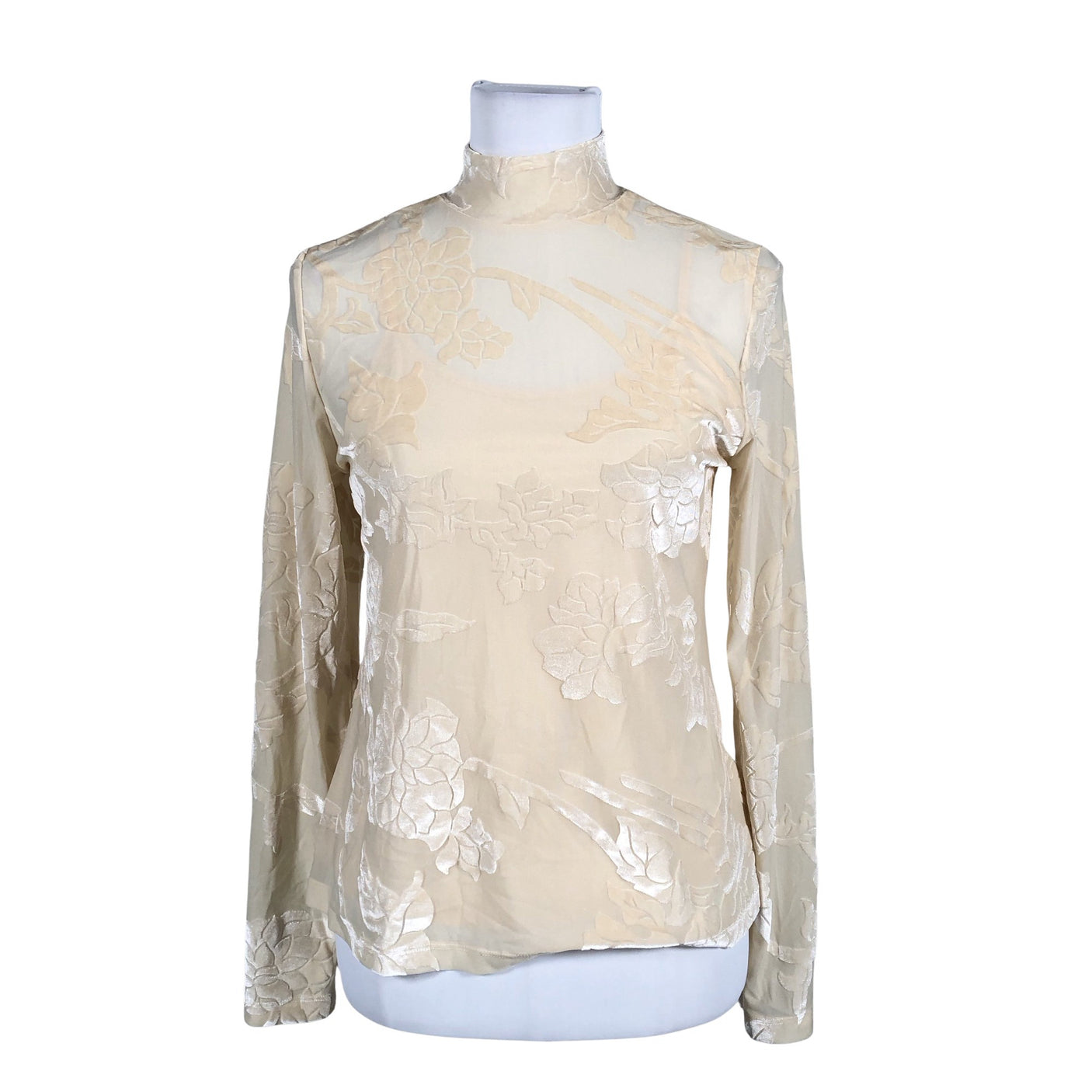 Unisex Jaspal - Tricot shirt, size 40 - Beige (1)