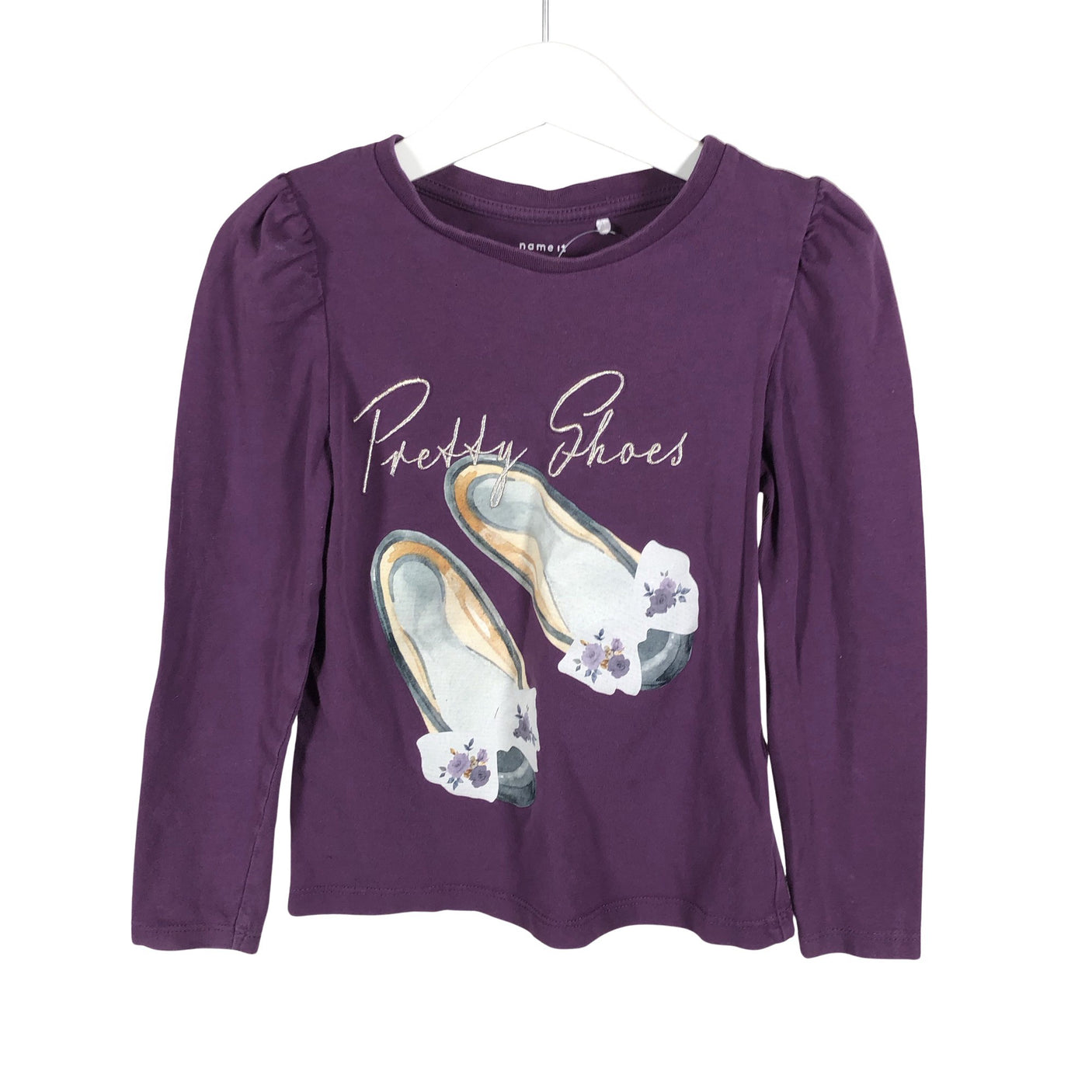 Unisex Name It - Tricot shirt, size 104 - 110 - Violet (1)