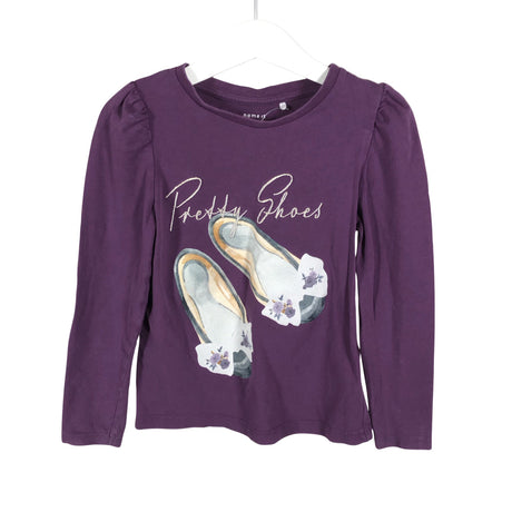 Unisex Name It - Tricot shirt, size 104 - 110 - Violet ()