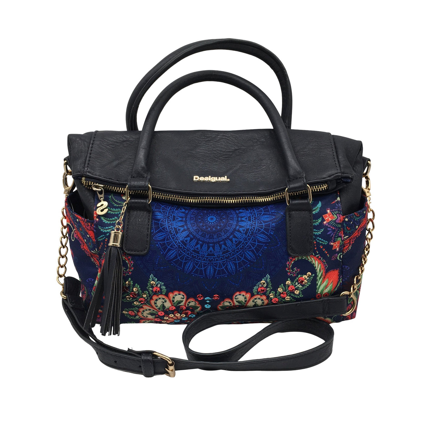 Unisex Desigual - Handbag, size Midi - Blue (1)