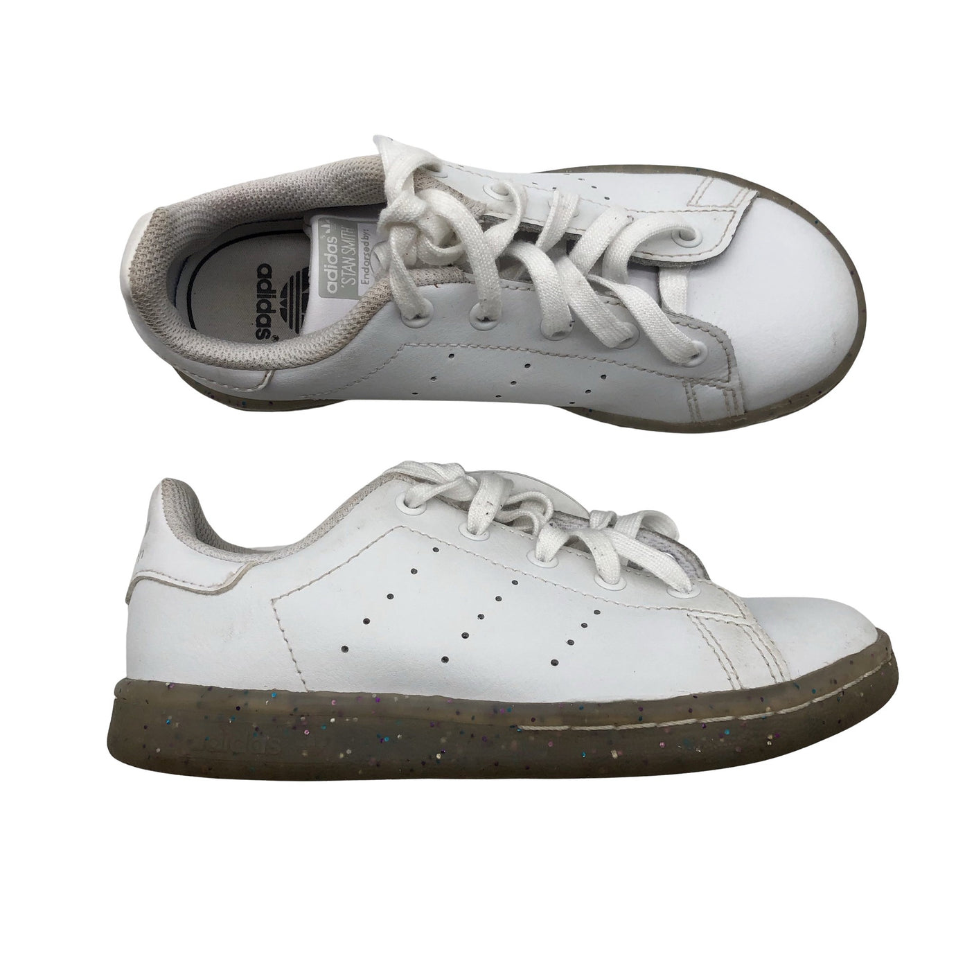 Unisex Adidas - Casual sneakers, size 30 - White (1)