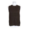 Unisex I Say - Knit vest, size 36 - Brown ()