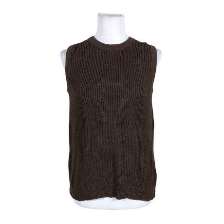 Unisex I Say - Knit vest, size 36 - Brown ()
