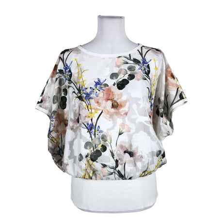 Unisex Ted Baker - Short-sleeved blouse, size 38 - White ()