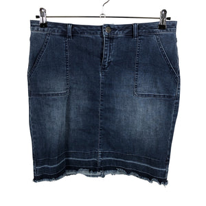 Unisex Comma - Denim skirt, size 40 - Blue (1)