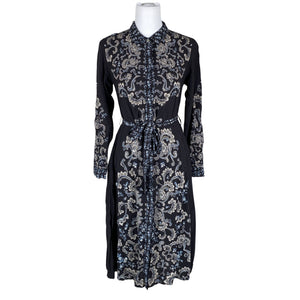 Unisex Philosophy Blues Original - Schiffon dress, size 34 - Black (1)