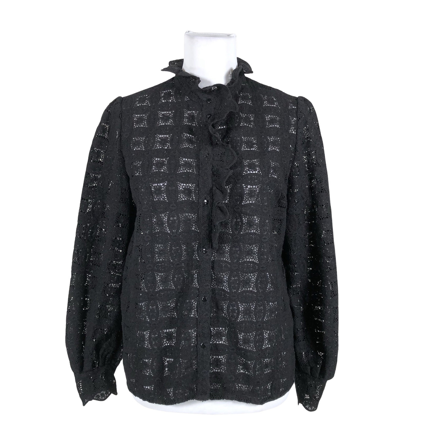 Unisex Sézane - Blouse, size 40 - Black (1)