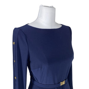 Unisex Lauren Ralph Lauren - Tricot dress, size 40 - Blue (3)