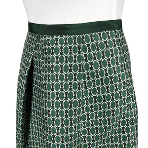 Unisex Weekend by MaxMara - Fabric skirt, size 42 - Green (2)