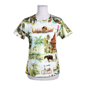 Unisex Jim Thompson - T-shirt, size 38 - Green (1)