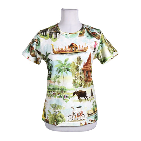 Unisex Jim Thompson - T-shirt, size 38 - Green ()