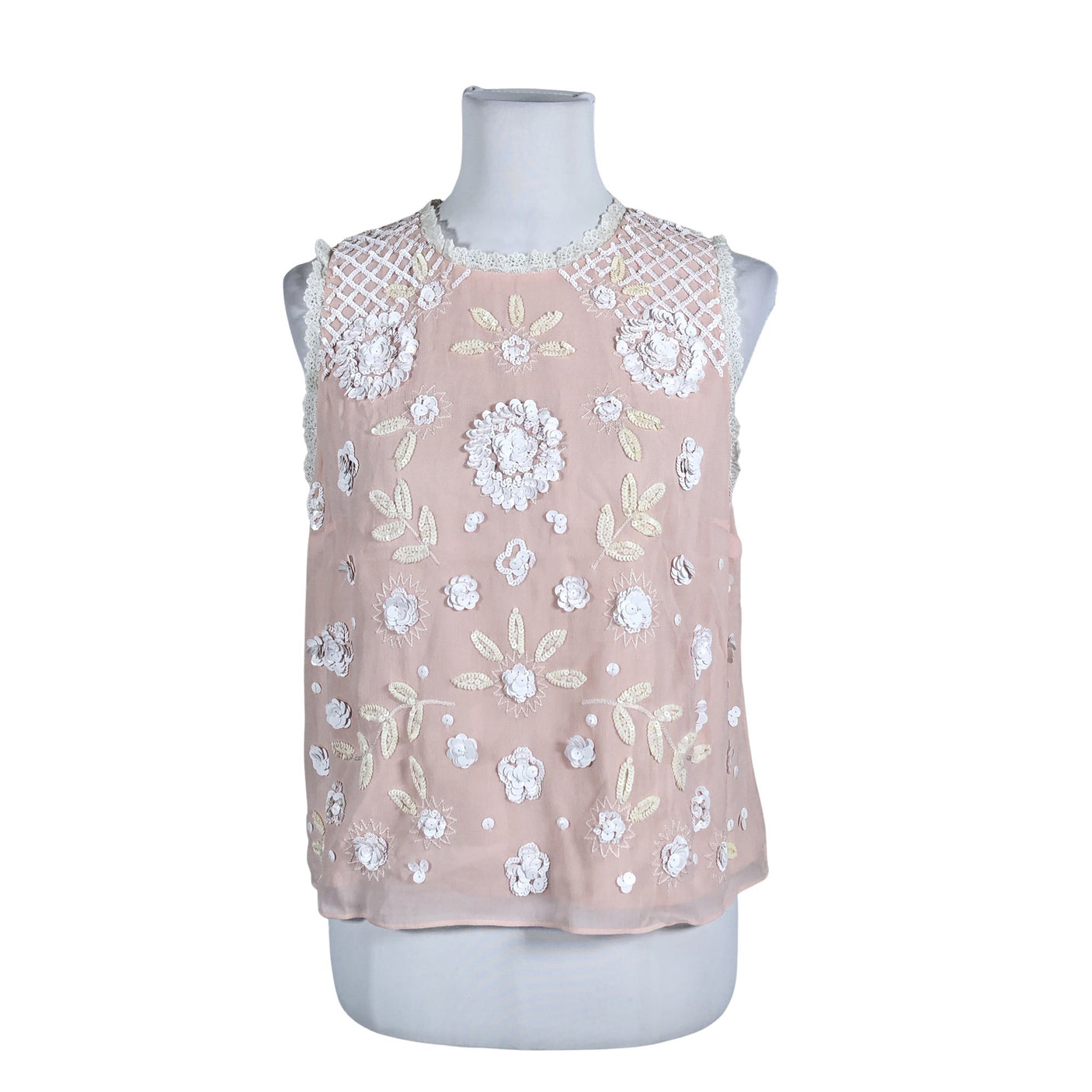 Unisex French Connection - Top, size 40 - Light pink (1)