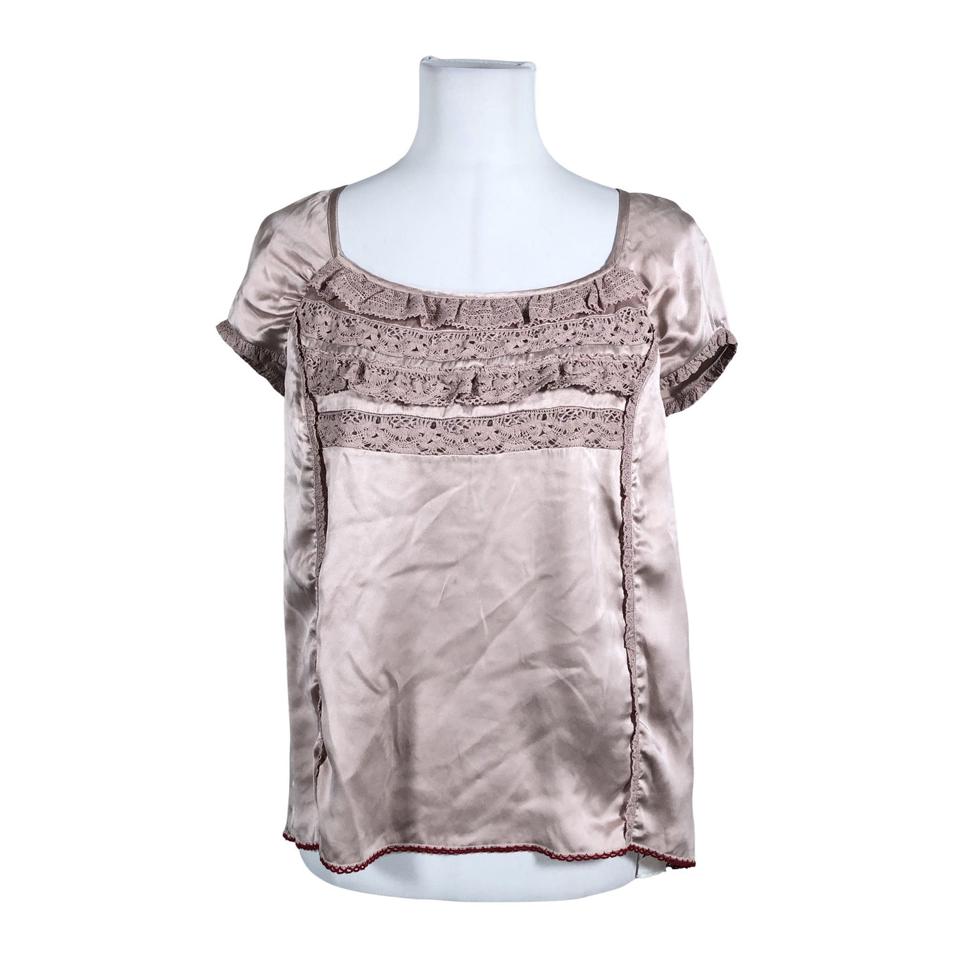 Unisex Odd Molly - Short-sleeved blouse, size 40 - Light pink (1)