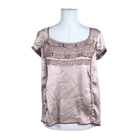 Unisex Odd Molly - Short-sleeved blouse, size 40 - Light pink ()