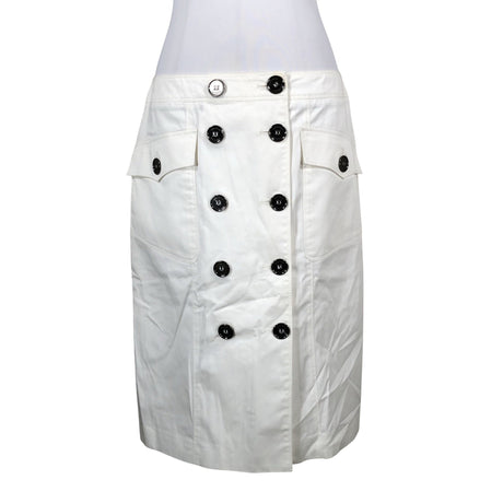 Unisex Burberry - Fabric skirt, size 40 - White ()