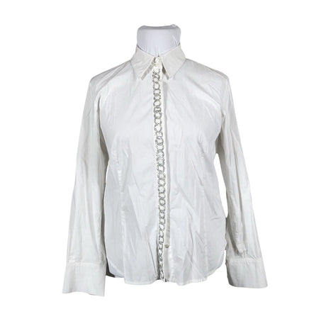 Unisex Marina Rinaldi - Collared shirt, size 42 - White ()