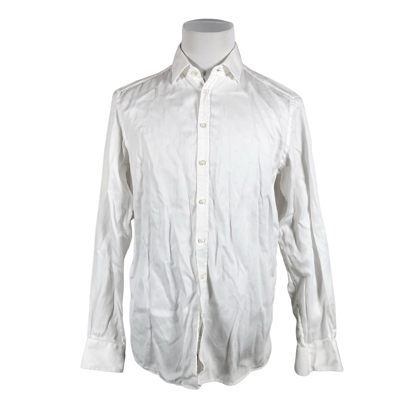 Unisex Sand - Collared shirt, size L - White (1)