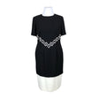 Unisex Simon Ellis - Schiffon dress, size 42 - Black ()