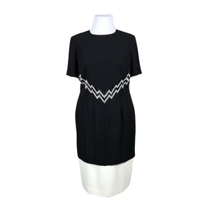Unisex Simon Ellis - Schiffon dress, size 42 - Black (1)
