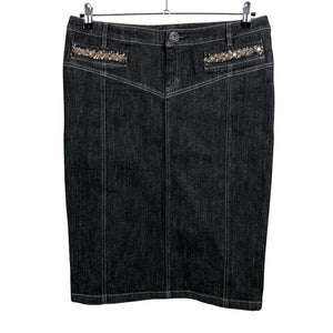 Unisex Marella - Denim skirt, size 42 - Blue (1)