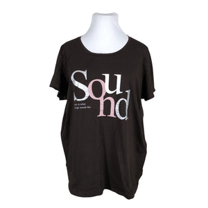 Unisex Zizzi - T-shirt, size 48 - Brown (1)