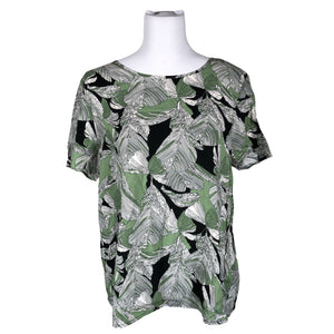 Unisex Soyaconcept - Short-sleeved blouse, size 40 - Green (1)