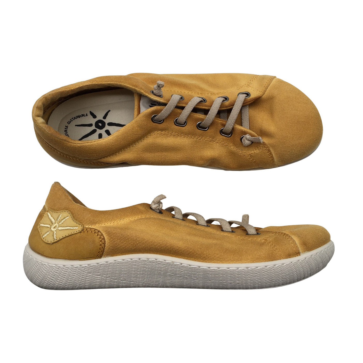 Unisex Sunni Sabbi - Casual sneakers, size 41 - Yellow (1)