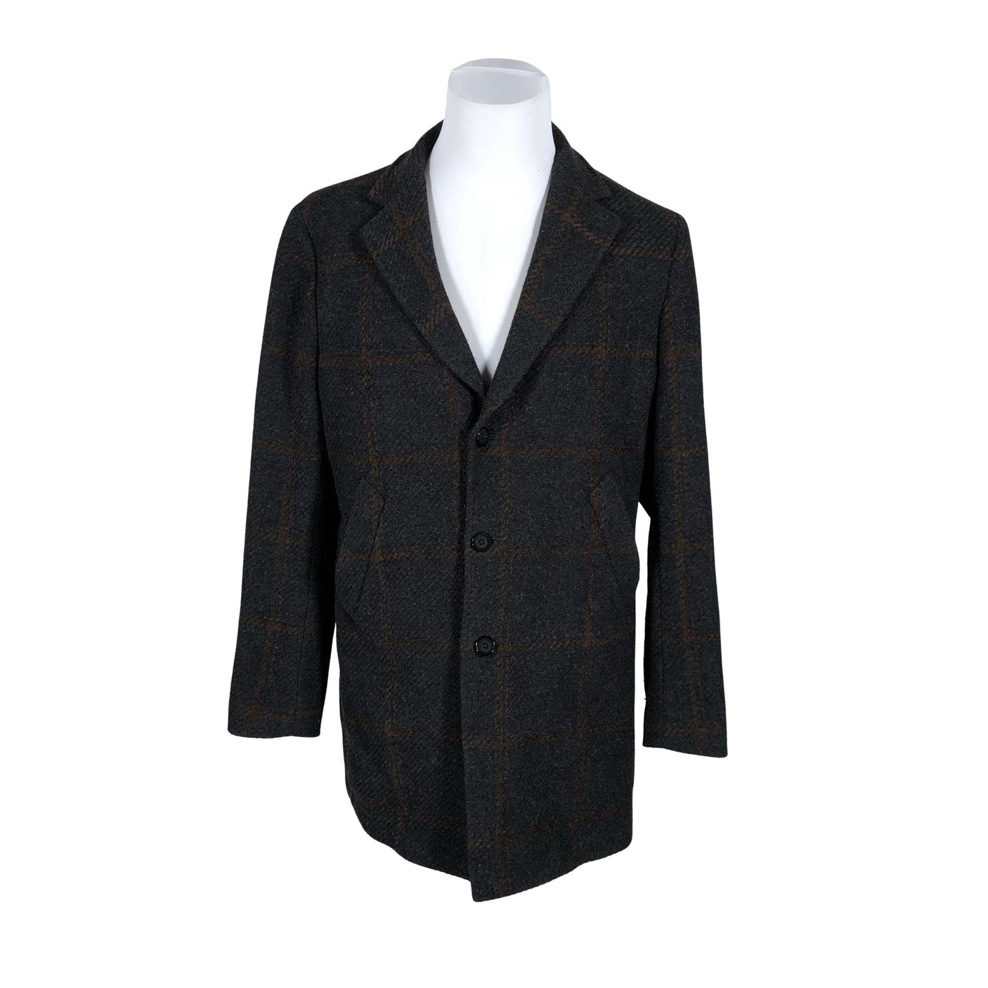 Unisex Manuel Ritz - Wool coat, size XL - Black (1)
