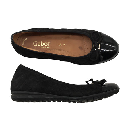 Unisex Gabor - Ballerinas, size 37 - Black ()
