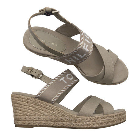 Unisex Tommy Hilfiger - Wedge sandals, size 40 - Beige ()