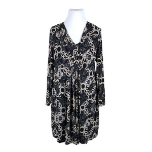 Unisex Taifun - Tricot dress, size 44 - Black (1)