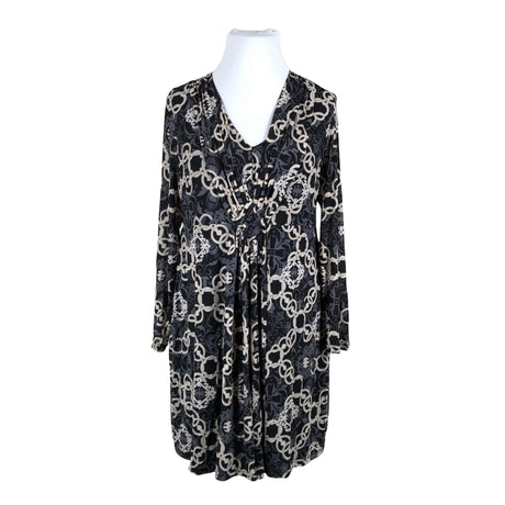 Unisex Taifun - Tricot dress, size 44 - Black ()